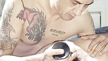 sexywifedd anal training with inflatable anal flower, pussy pumped,hard ass fuck and creampie with big gape