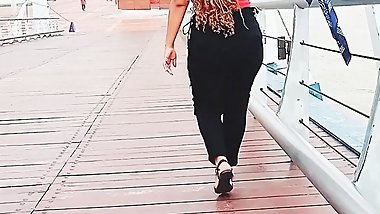 Home video with my boyfriend, he makes me cum, in my big ass