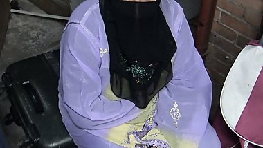 Caught a muslim refugee in my moms basement - she let me fuck her asshole