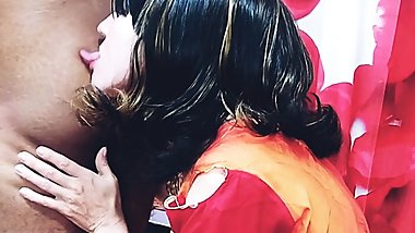 Sexy White Housewife Licking Black Ass.