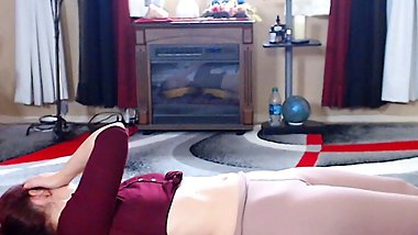 Yoga pants and socks. Join my fan club for more yoga, nude yoga and spicy stuff, order custom vids as well.