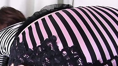 Jap couple make romantic sex