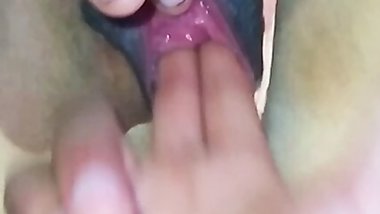 I found my stepdaughter masturbating and gave her a hand.