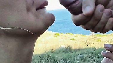 They found out while he was giving me a blowjob on the public beach by the sea