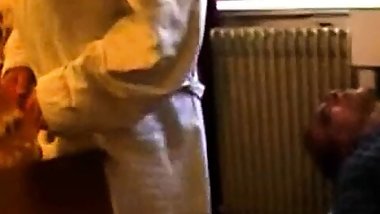 Dutch Brunette Sister Jerks Off stepBrother