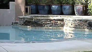 Felony Mixes gets black cock fucked in her mouth and ass