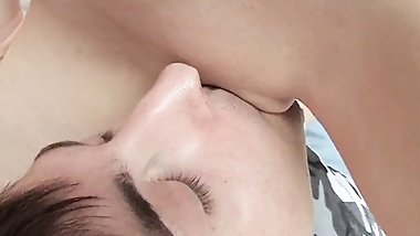 Blonde Fucked - Russian brunette teen Ivy wants cock in her