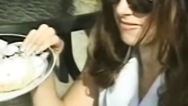 Blonde Mom Makes A Sloppy Breakfast Handjob