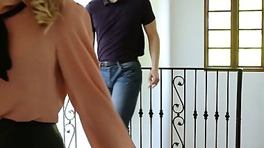 FamilyStrokes - Lucky Stud Bangs His Big Titted Stepmom And Thick Assed Stepsis In A Taboo Threesome