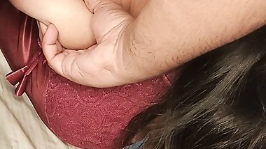 Huge Boobs rub with penis