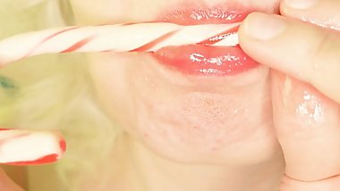 SUCKING with AMAZING SOUNDS sweet candy! RELAX VIDEO ASMR! listen sounds and enjoy!