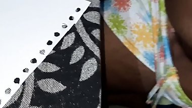 She gets Orgasm when painting herself nude. With Pussy & Boob Rubbing..Desi Bhabhi Indian!!