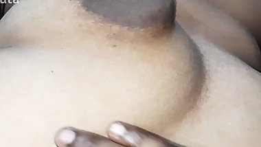 Indian Desi Cute Lady Laying & Showing Lover her Sweet Pussy & Big Boobs with Nice Nipple