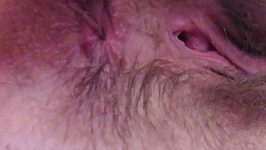 Hairy Ass Winking Close-Up Asshole Fetish