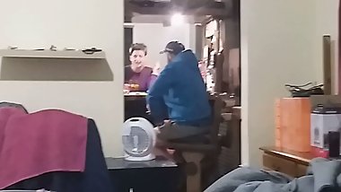 Chubby Slut Fingers Herself At A House Party Inside The Closet